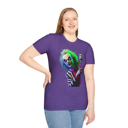 T-Shirt - Beetlejuice Shirt | Halloween Inspired Graphic Tee | Classic Movie T-Shirt for Men & Women | Spooky Beetlejuice Gift - custom-made. limited stock. Order yours now and stand out with this exclusive piece!