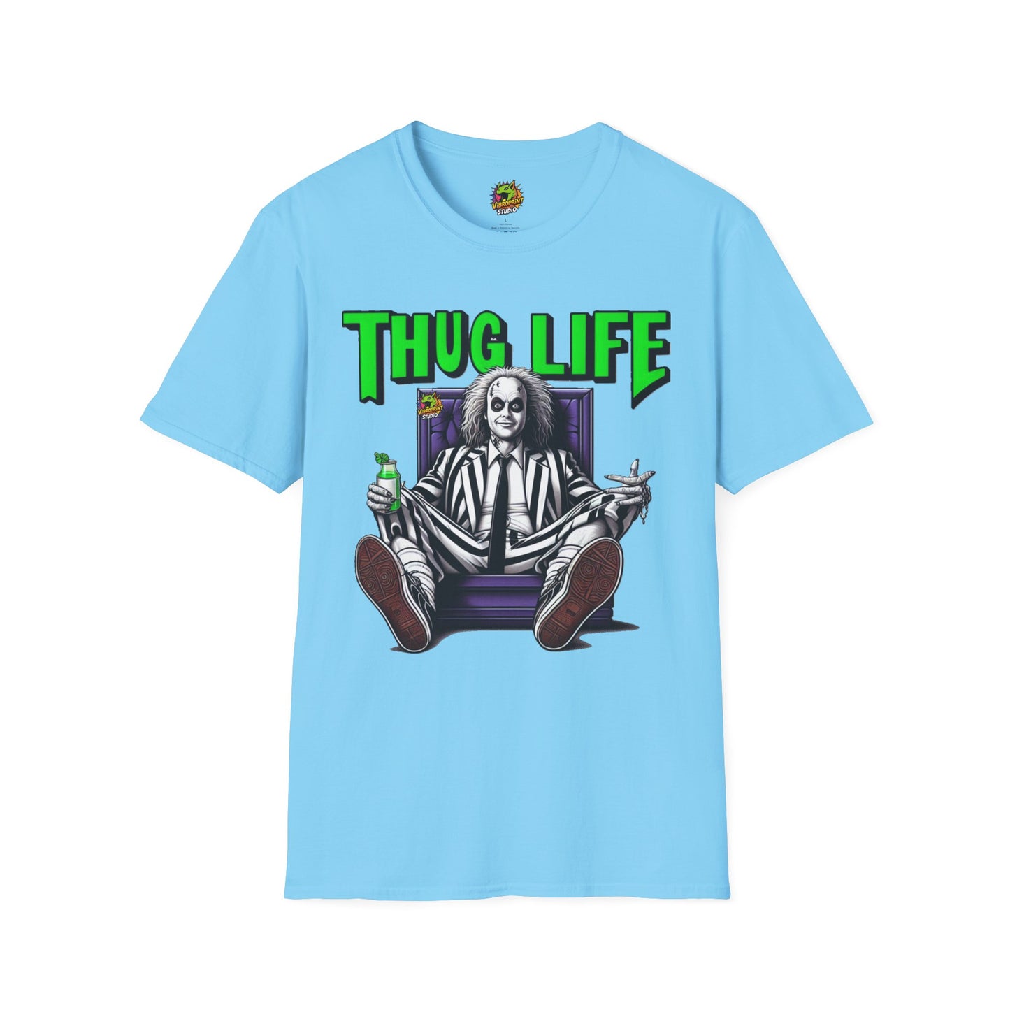 Beetlejuice - Beetlejuice Shirt | Thug Life Halloween T-Shirt | Creepy Beetlejuice Graphic Tee - custom-made. perfect gift idea. Order yours now and stand out with this exclusive piece!