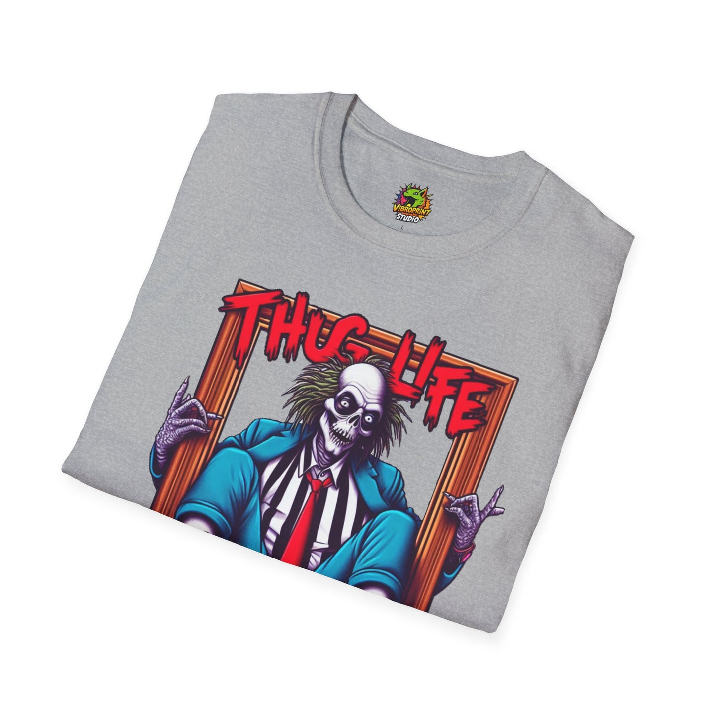 exclusive - Beetlejuice Shirt | Thug Life Inspired Tee | Halloween Graphic T-Shirt | Spooky Beetlejuice Style - premium material. perfect gift idea. Order yours now and stand out with this exclusive piece!