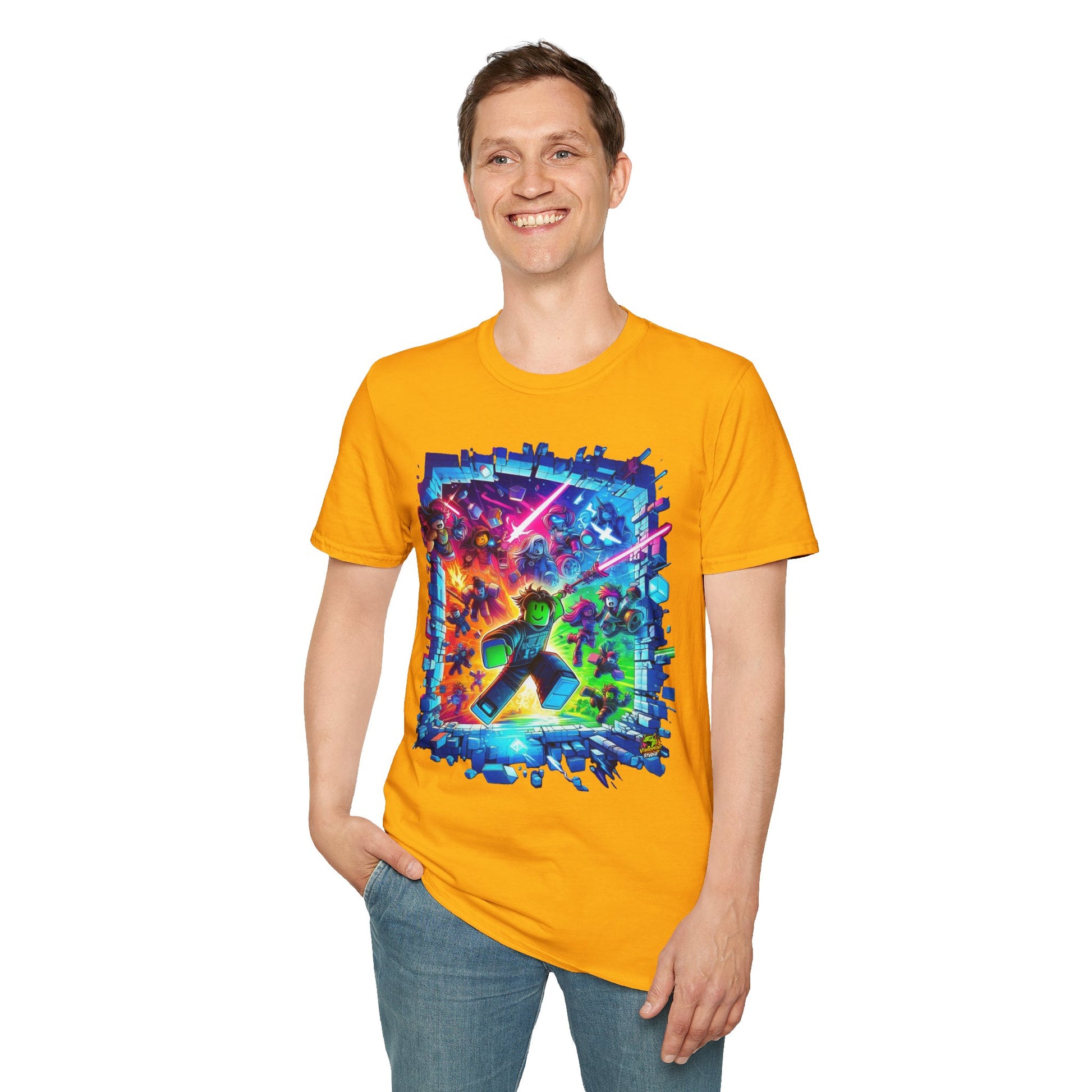 | - Cool Roblox Avatar T-Shirt | Roblox Game Shirt for Kids | Roblox Merch for Boys & Girls | Roblox Gaming Gift - custom-made. limited stock. Order yours now and stand out with this exclusive piece!