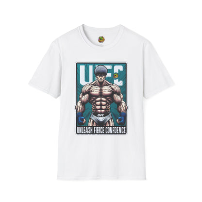 UFC - UFC T Shirt | Unleash Fierce Confidence | UFC Tee for Gym and Baki Anime Fans - custom-made. limited stock. Order yours now and stand out with this exclusive piece!