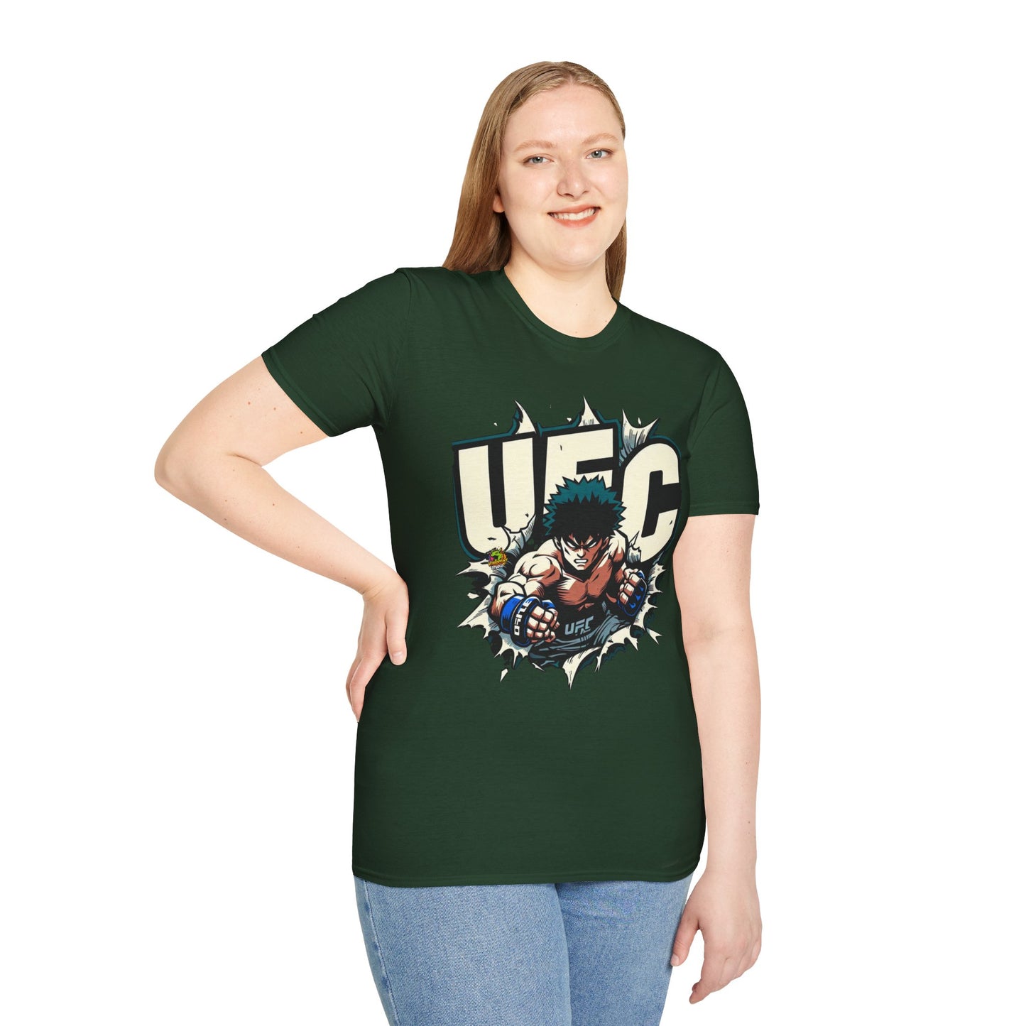 UFC T Shirt | Motivational Sport Tee | UFC Shirt for Gym & Anime Lovers