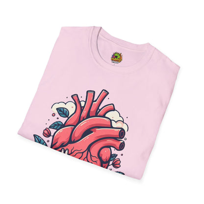 Valentine's Day T-Shirt - Heart Graphic - Unisex softstyle gift