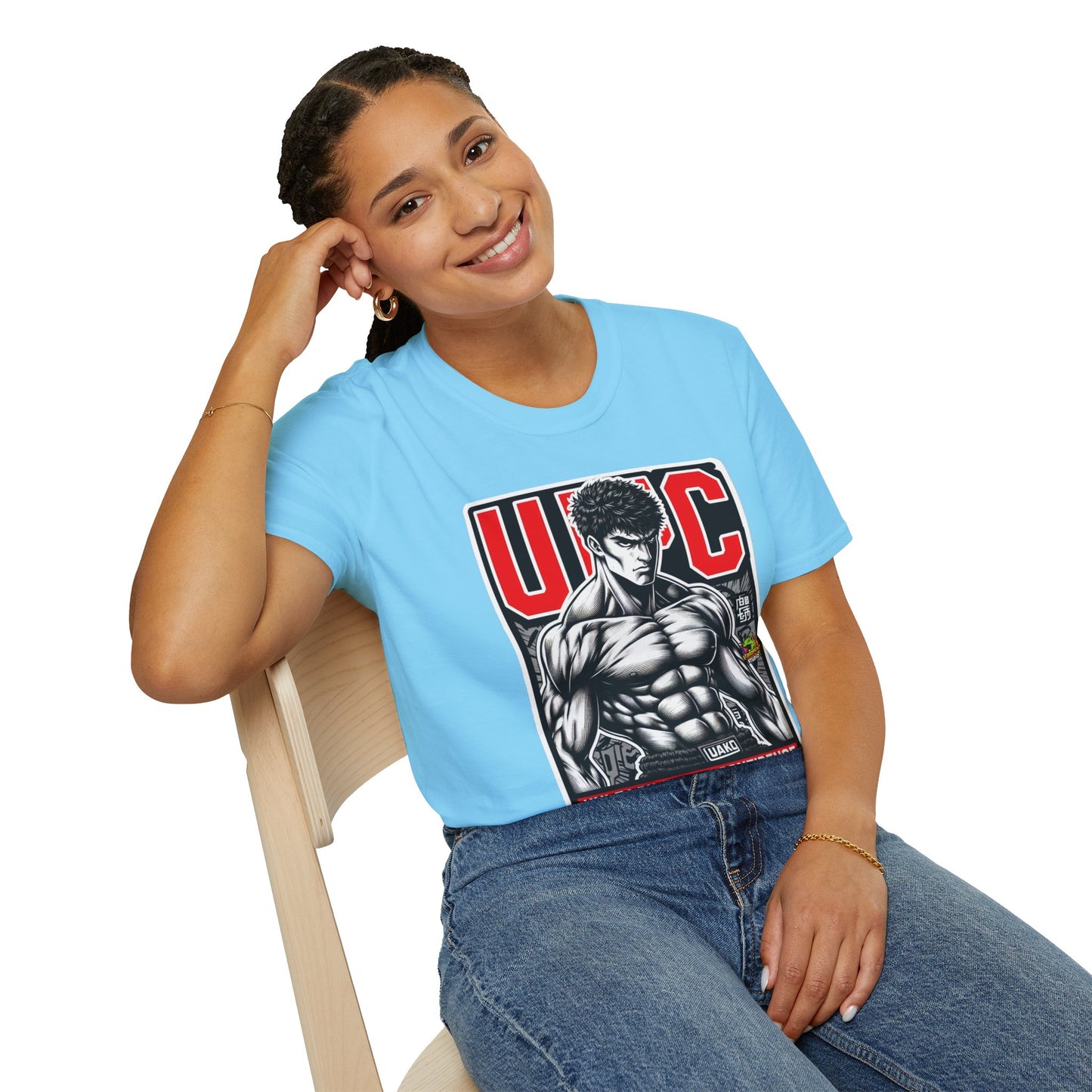 UFC T Shirt | Unleash Fierce Confidence | UFC Tee Inspired by Baki Anime T Shirt