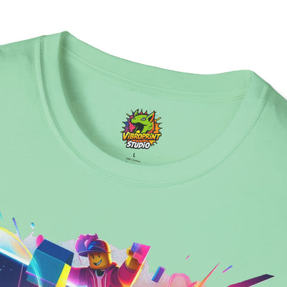 Roblox Avatar T-Shirt for Kids | Unique Roblox Graphic Tee | Roblox Gaming Merch | Cool Gift for Roblox Fans