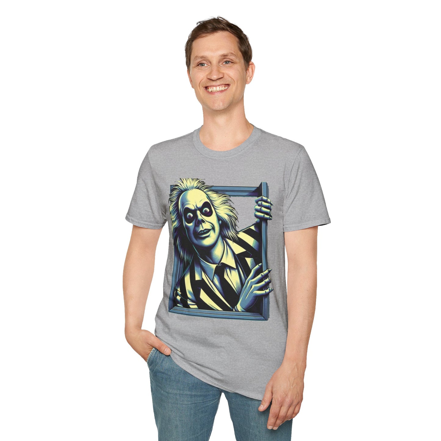 high-quality - Beetlejuice Shirt | Halloween Horror Comedy Tee | Classic Beetlejuice Graphic T-Shirt | Fun Halloween Clothing - premium material. limited stock. Order yours now and stand out with this exclusive piece!