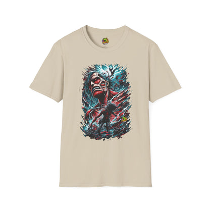 Resolve - Eren Yeager Titan’s Resolve Unshaken Tee | Official Attack on Titan - premium material. perfect gift idea. Order yours now and stand out with this exclusive piece!