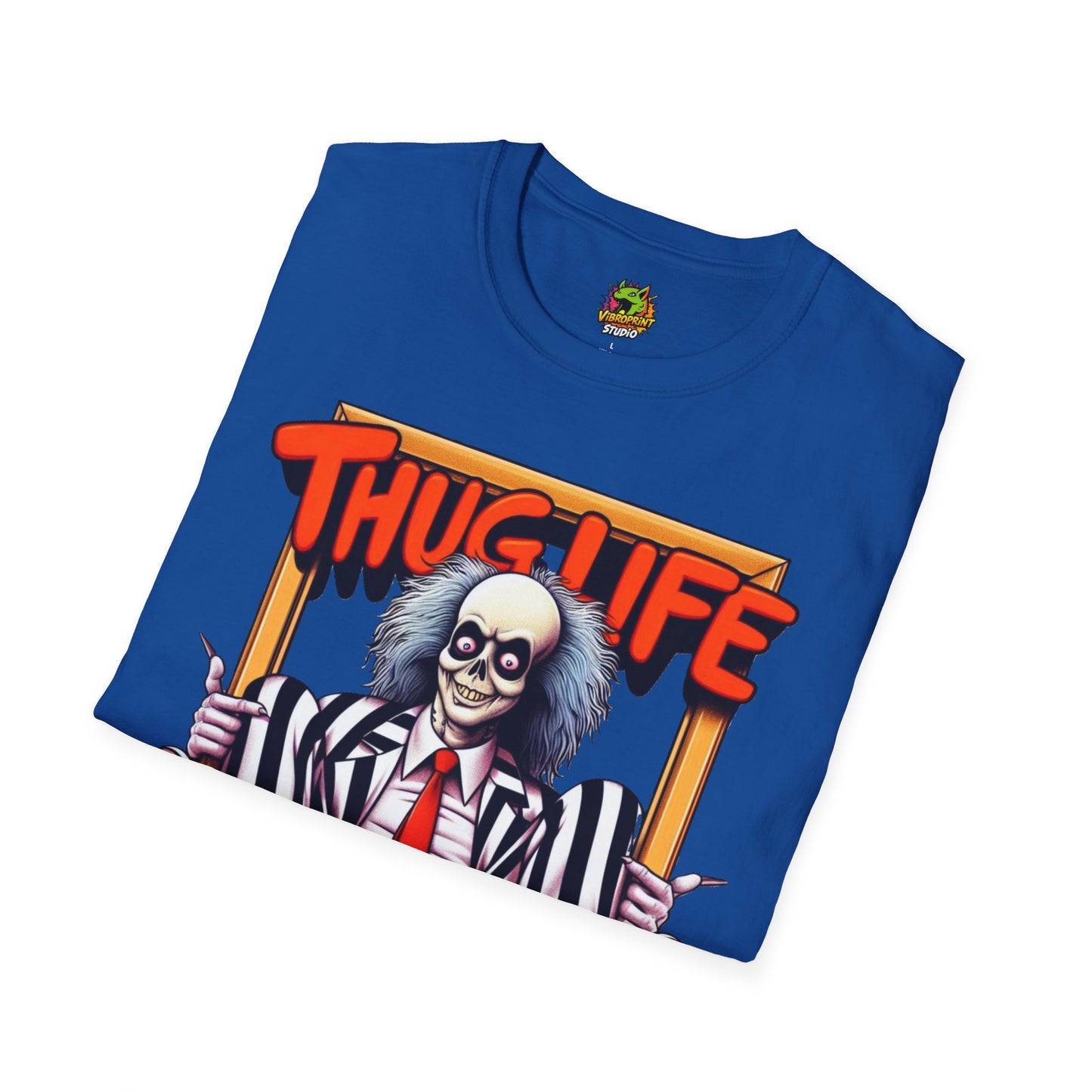 exclusive - Beetlejuice Shirt | Halloween Thug Life Tee | Classic Beetlejuice Graphic T-Shirt for Adults - custom-made. perfect gift idea. Order yours now and stand out with this exclusive piece!