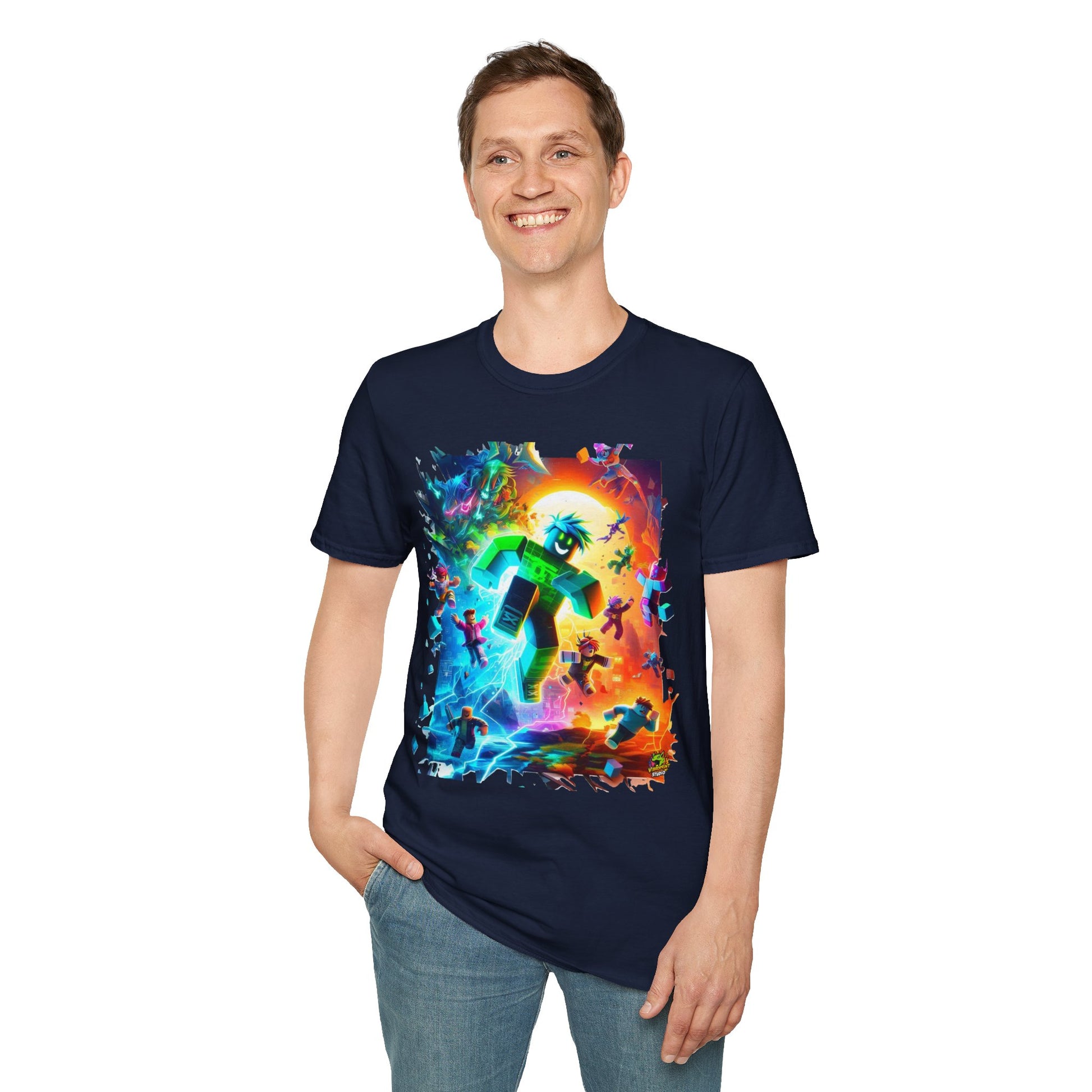 Avatar - Roblox Kids T-Shirt | Trendy Roblox Avatar Graphic Tee | Roblox Clothing for Boys & Girls | Cool Roblox Gift - custom-made. perfect gift idea. Order yours now and stand out with this exclusive piece!