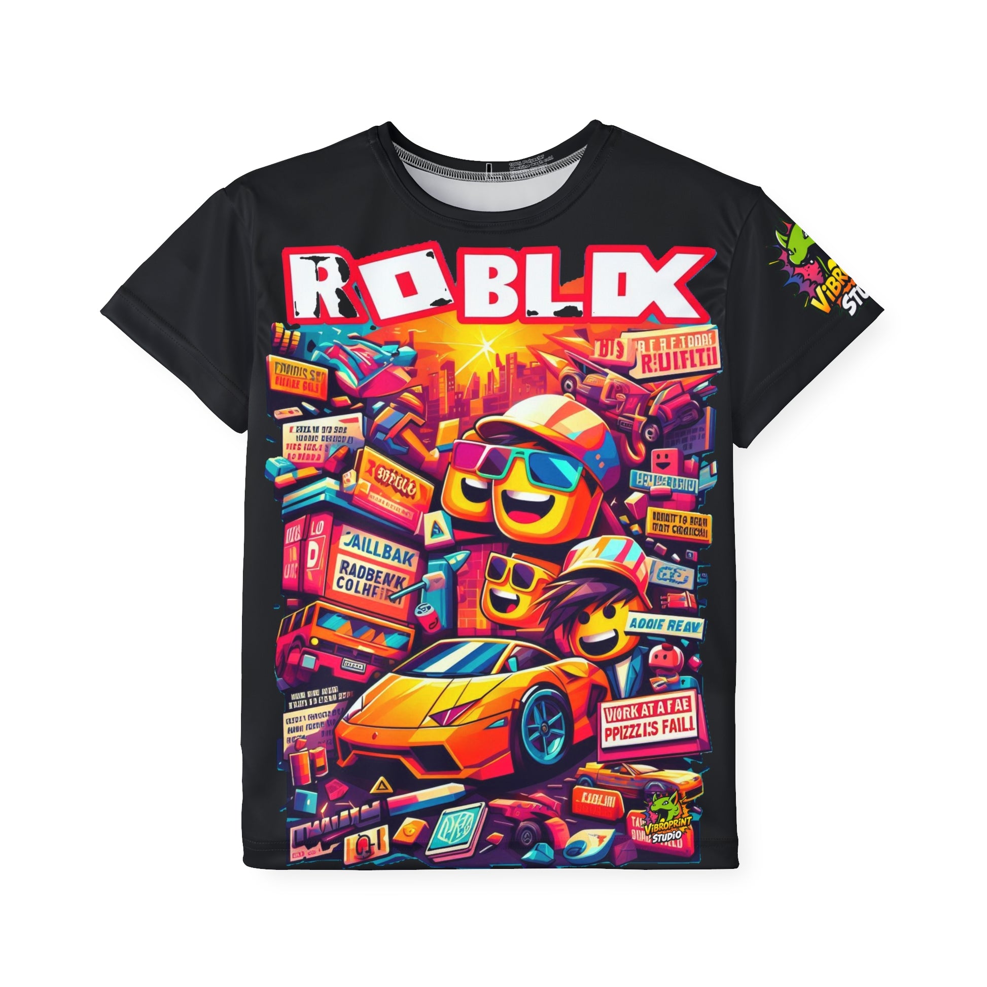 Roblox T Shirt for Kids - Fun Roblox Gaming Graphic Tee