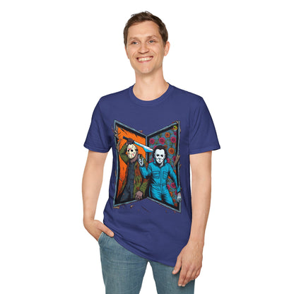 Jason Voorhees & Michael Myers T-Shirt | Funny Horror Tee