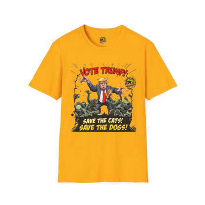 the - They're Eating the Dogs Shirt | Political Humor Tee | Trump Election Graphic T-Shirt - custom-made. perfect gift idea. Order yours now and stand out with this exclusive piece!