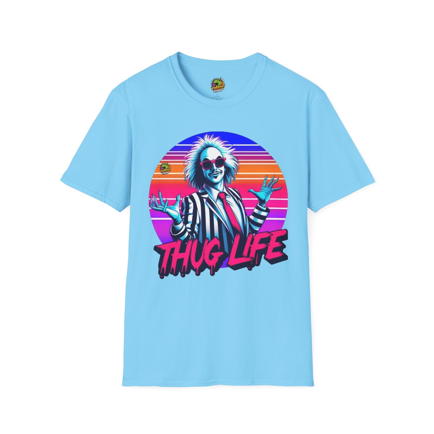 Graphic - Beetlejuice Shirt | Thug Life Halloween Tee | Classic Beetlejuice Graphic Shirt - custom-made. limited stock. Order yours now and stand out with this exclusive piece!