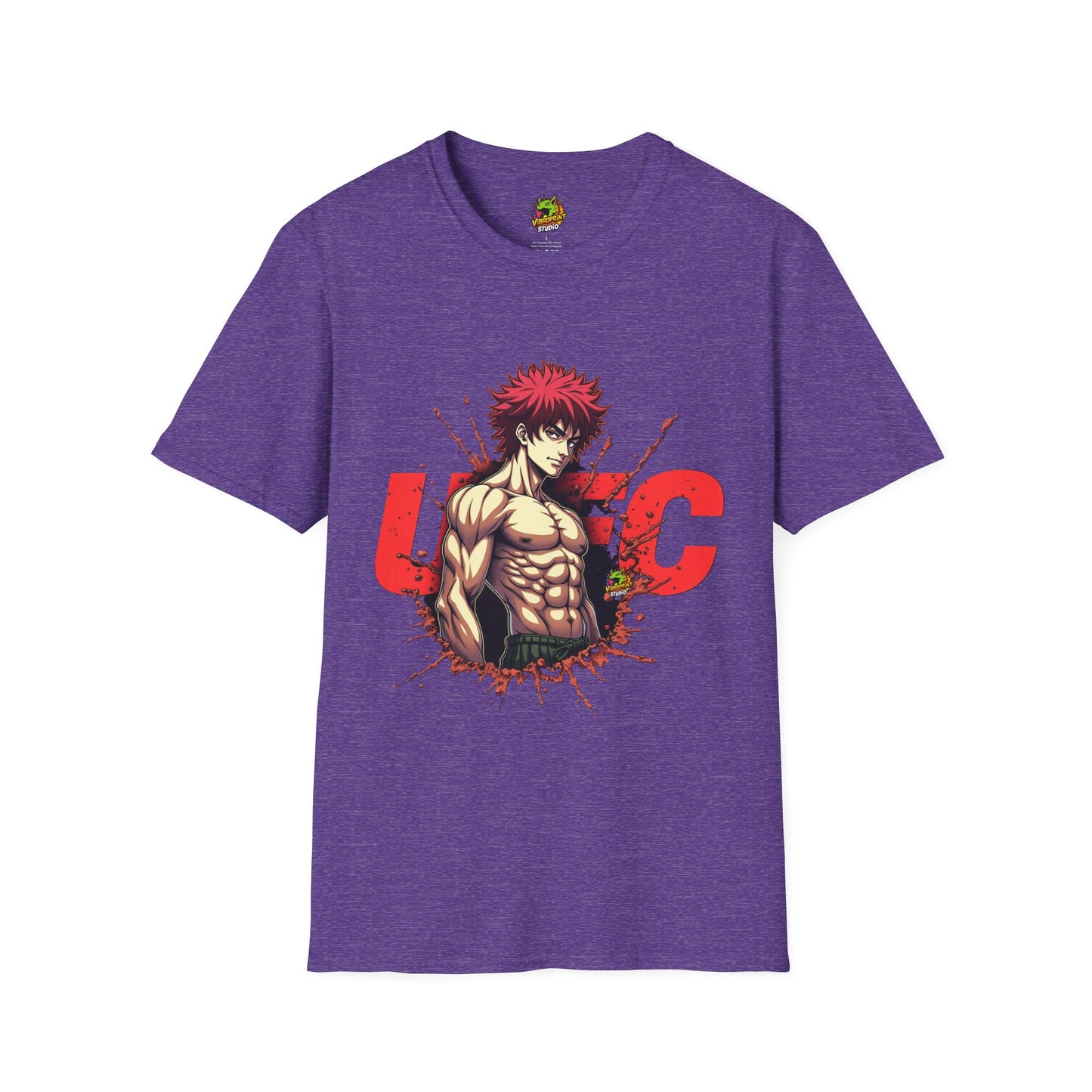 with - UFC T Shirt | Unleash Fierce Confidence | Motivational UFC Tee with Baki Anime T Shirt Influence - premium material. perfect gift idea. Order yours now and stand out with this exclusive piece!