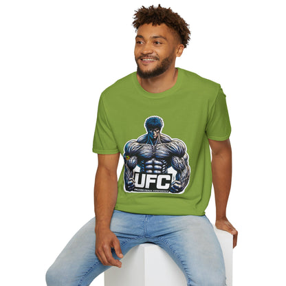 UFC T Shirt | Unleash Fierce Confidence | Motivational UFC Tee with Baki Anime Inspiration for Gym