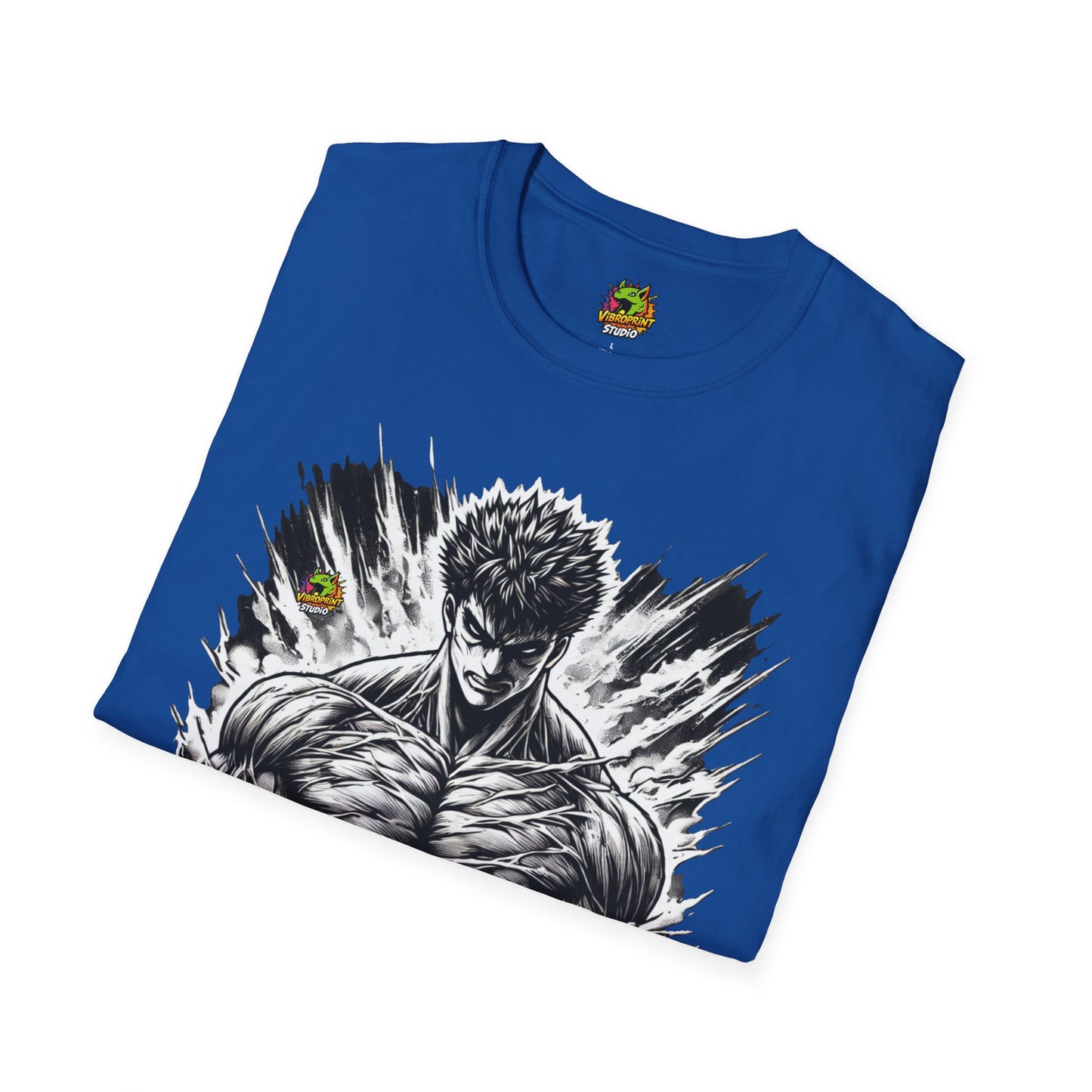 Baki - UFC T Shirt | Unleash Fierce Confidence | UFC Tee with Baki Anime T Shirt Motivation - custom-made. limited stock. Order yours now and stand out with this exclusive piece!