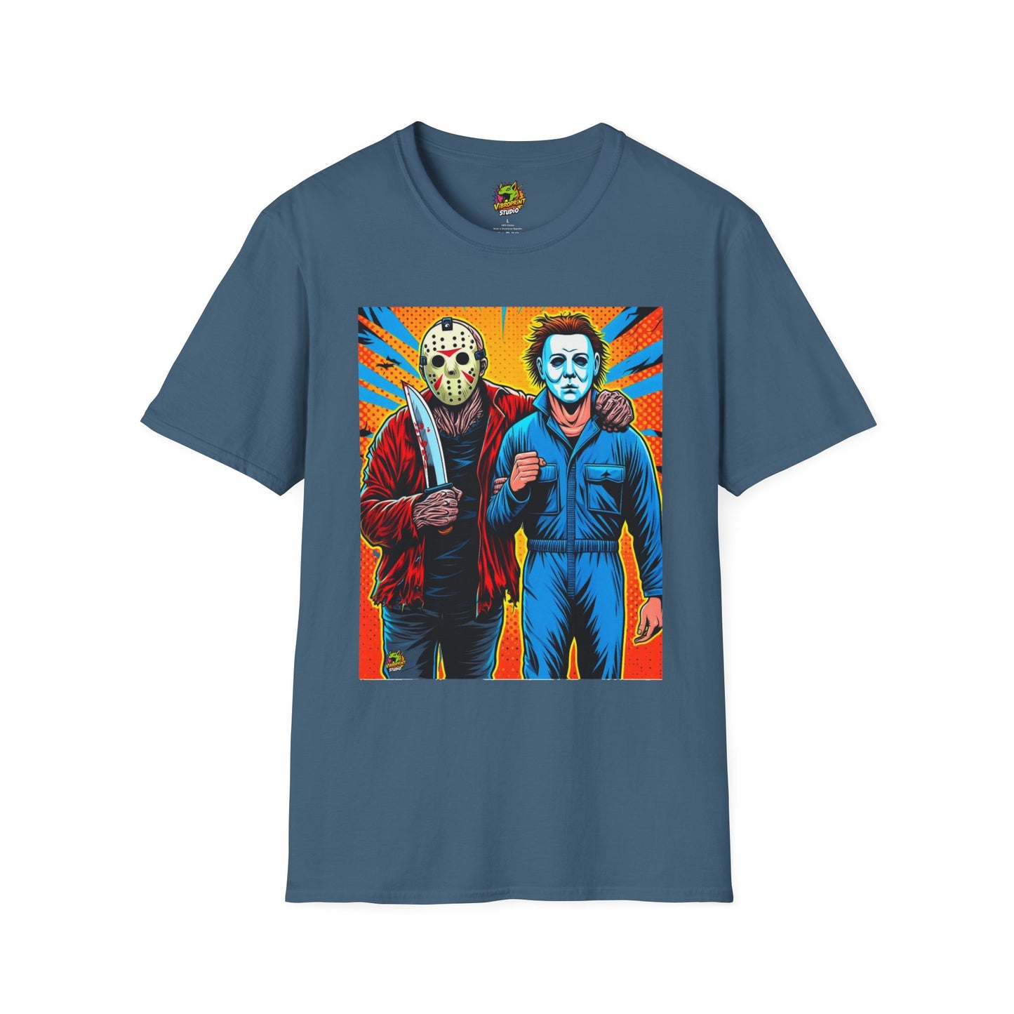 | - Jason Voorhees & Michael Myers Shirt | Funny Halloween Horror Tee - premium material. perfect gift idea. Order yours now and stand out with this exclusive piece!