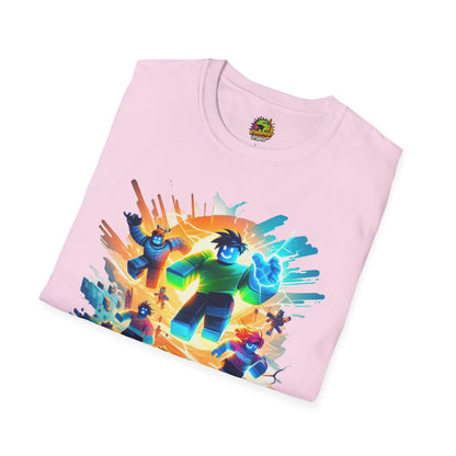 Unique Roblox Game Tee for Kids | Roblox Clothing for Boys & Girls | Cool Roblox Graphic T-Shirt | Roblox Merch Gift