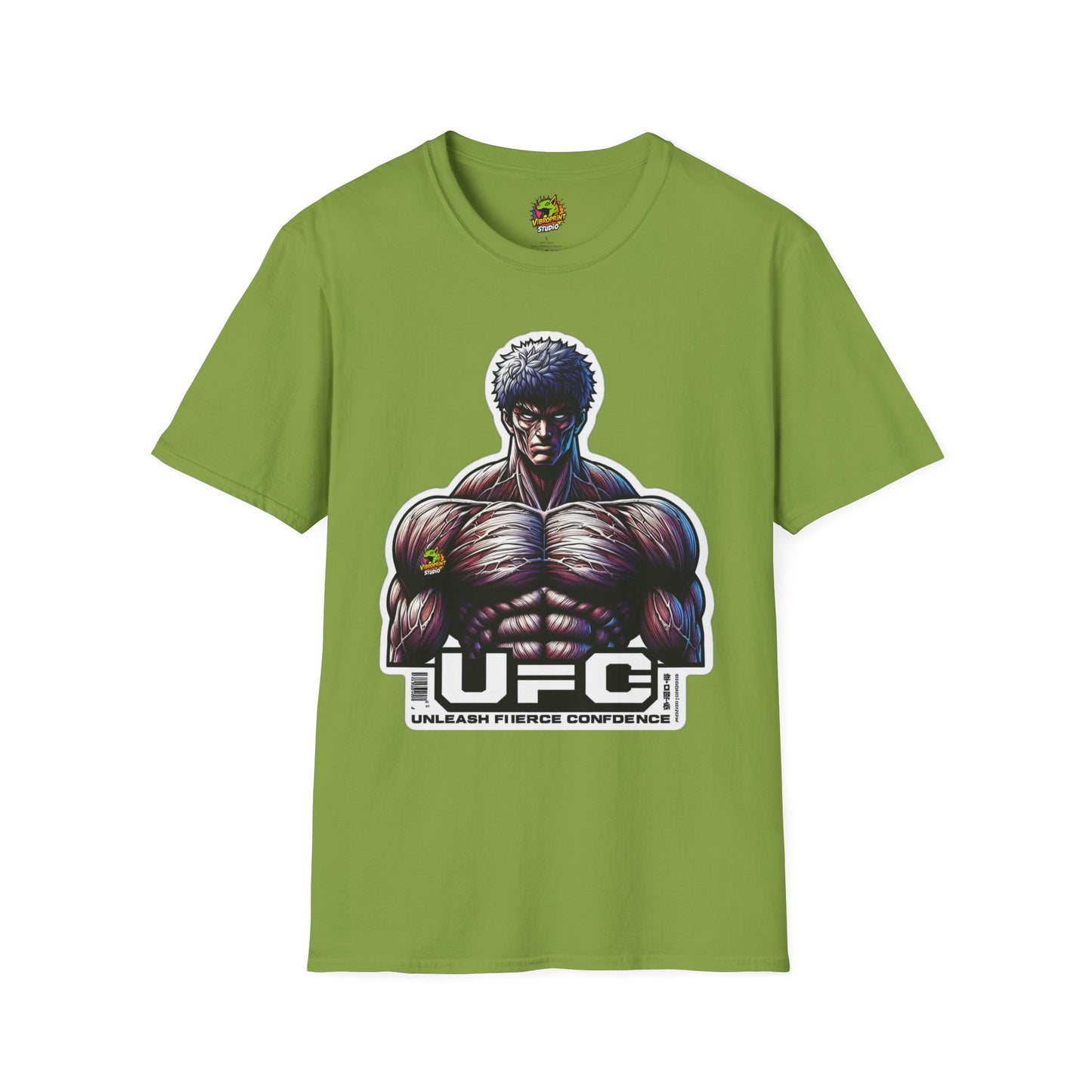 Anime - UFC T Shirt | Unleash Fierce Confidence | UFC Tee for Athletes and Baki Anime Fans - custom-made. perfect gift idea. Order yours now and stand out with this exclusive piece!