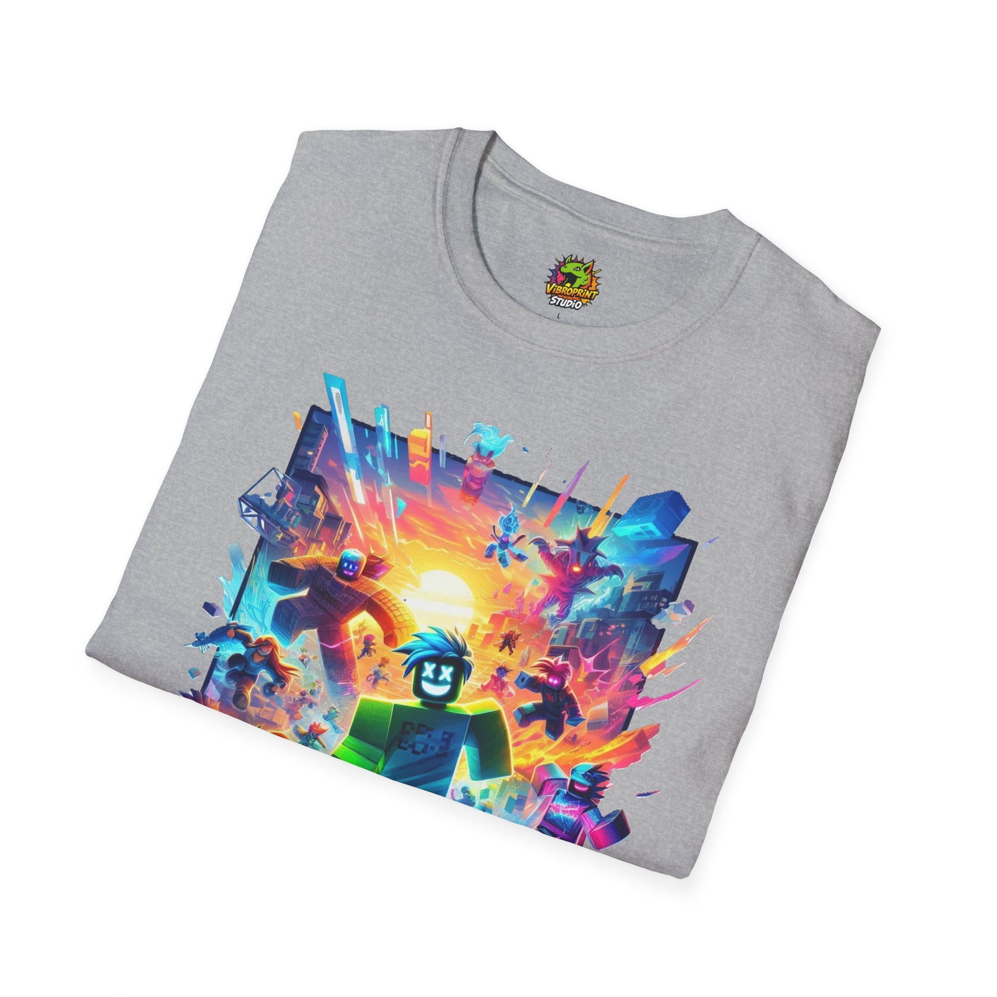 | - Trendy Roblox T-Shirt for Boys & Girls | Roblox Kids Clothing | Roblox Adventure Graphic Tee | Cool Gift for Roblox Fans - custom-made. limited stock. Order yours now and stand out with this exclusive piece!