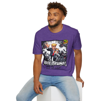 They're Eating the Dogs Tee | Satirical Political Humor Shirt | Trump Election Graphic Tee