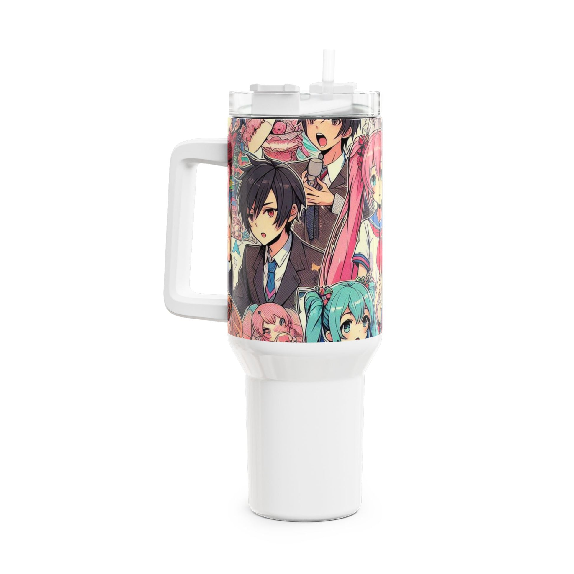 | - Stanley Comics Themed Tumbler | Anime Geek Drinkware for Gamers | Colorful Cartoon Tumbler - premium material. perfect gift idea. Order yours now and stand out with this exclusive piece!