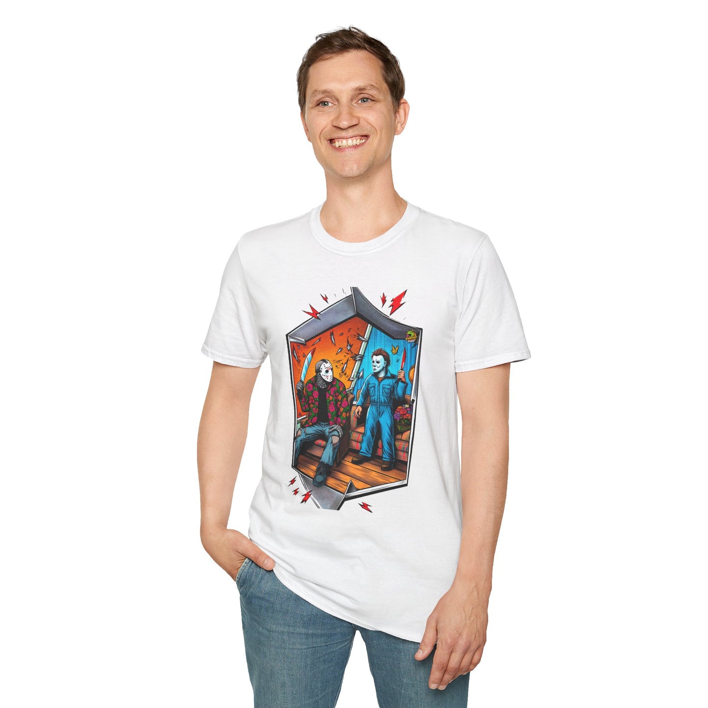 Picnic - Michael Myers Shirt | Jason Voorhees Funny Picnic Halloween Tee - premium material. perfect gift idea. Order yours now and stand out with this exclusive piece!