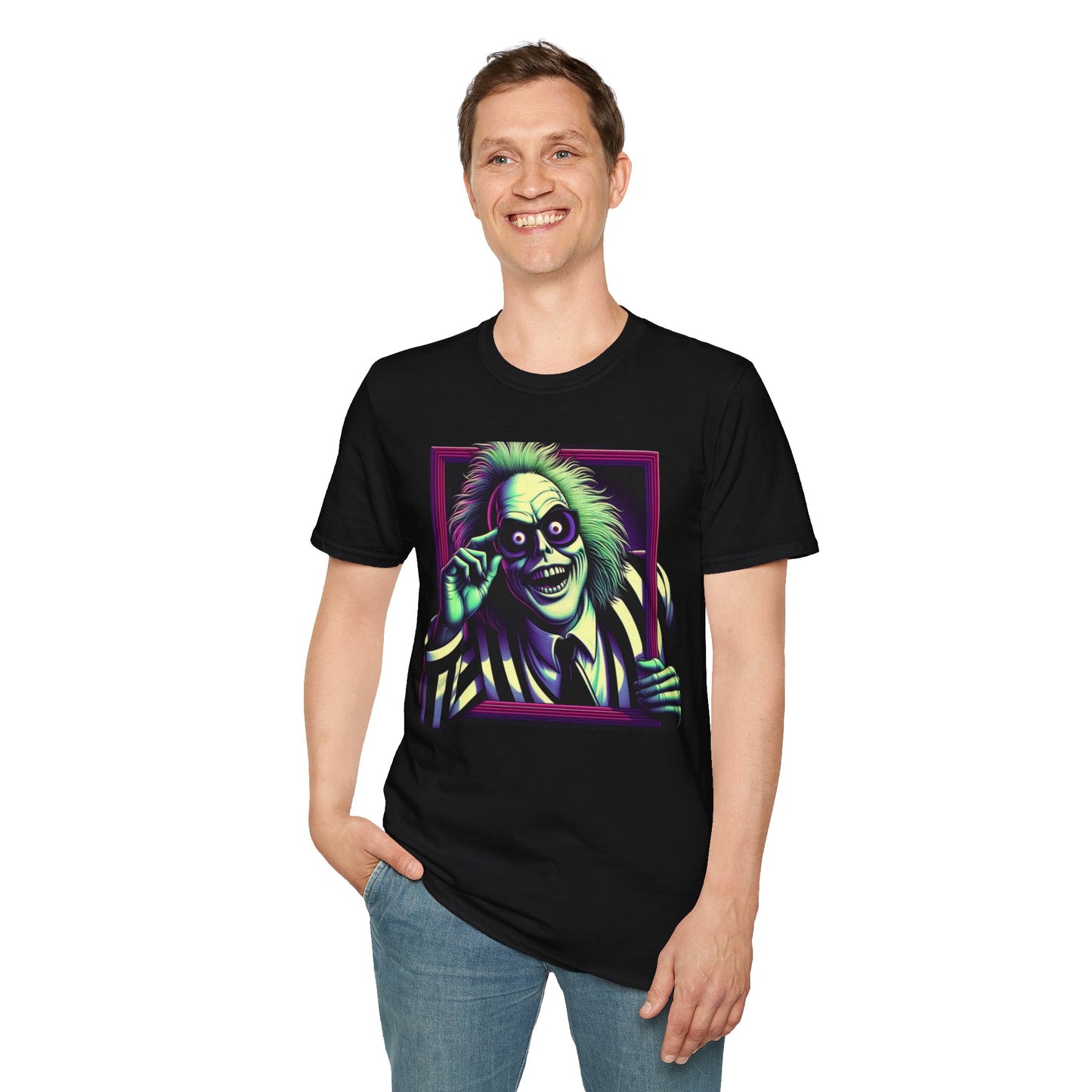 Tee - Beetlejuice Shirt | Beetlejuice Fan Shirt | Beetlejuice Graphic Shirt | Halloween Beetlejuice Tee - premium material. perfect gift idea. Order yours now and stand out with this exclusive piece!