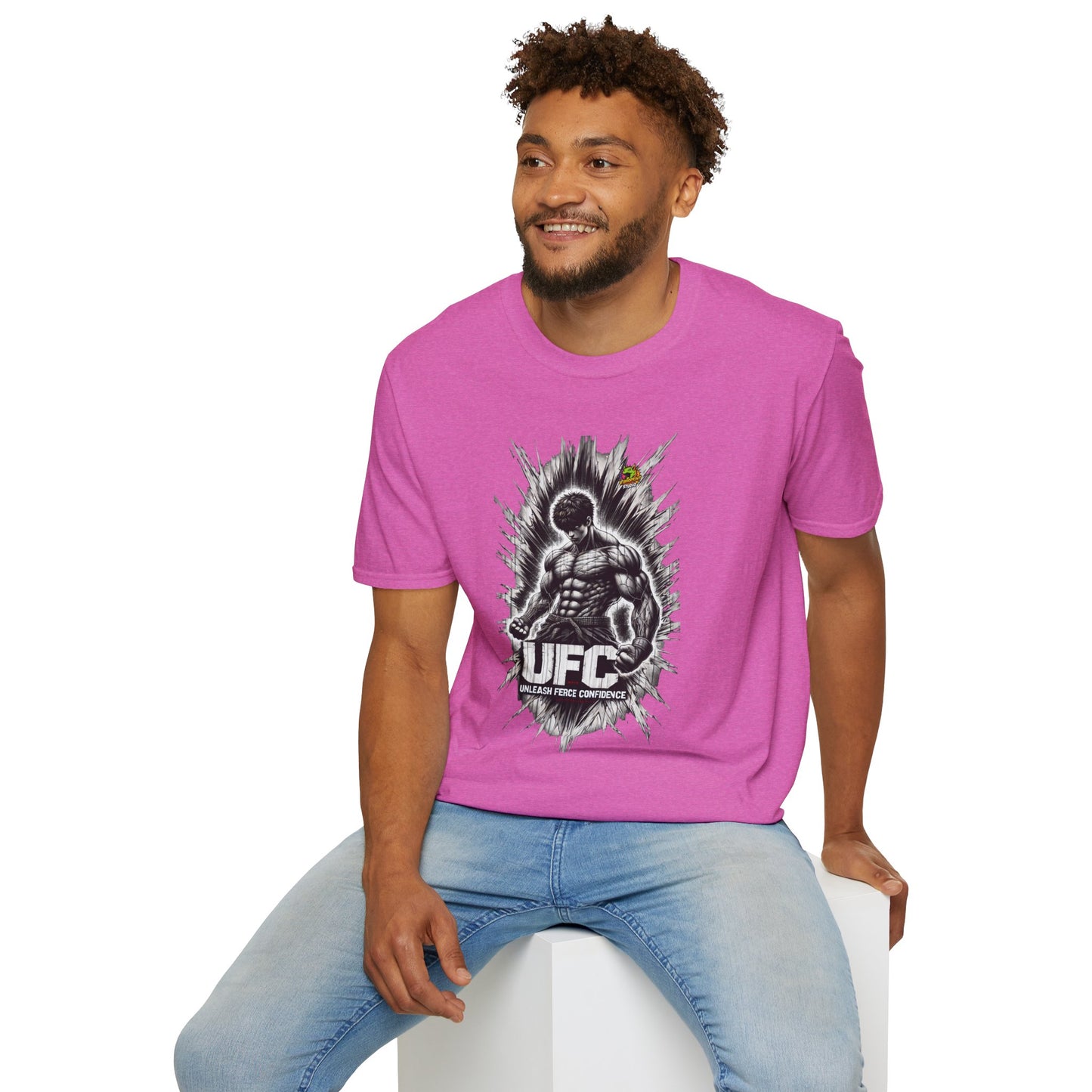 UFC T Shirt | Unleash Fierce Confidence | Motivational UFC Tee with Baki Anime T Shirt