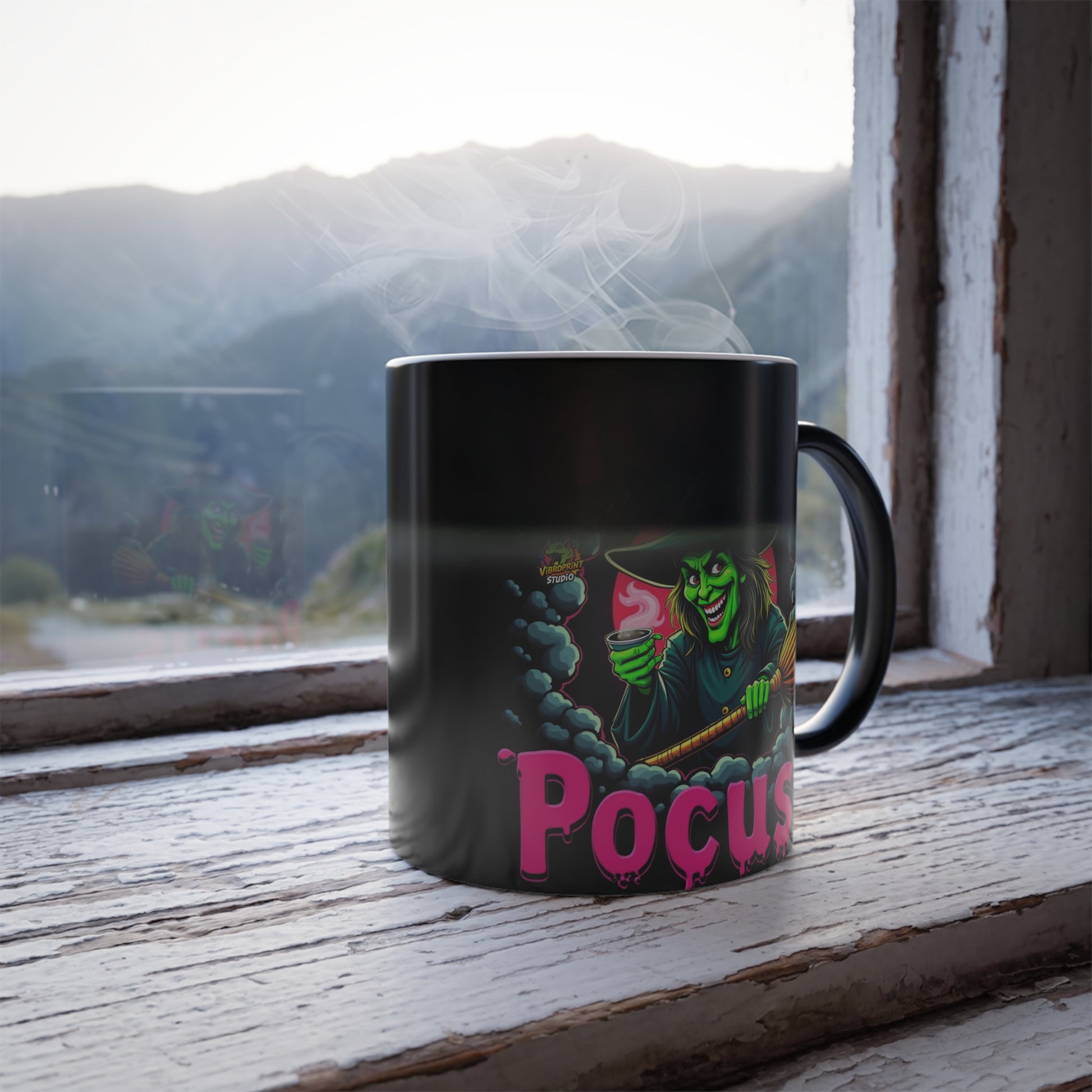 | - Hocus Pocus Mug | Magic for Art | Art Mug | Color Changing Mug | - premium material. limited stock. Order yours now and stand out with this exclusive piece!