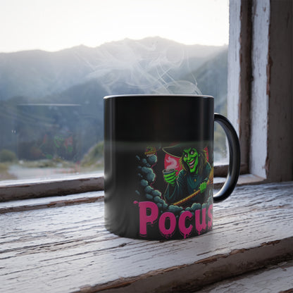 | - Hocus Pocus Mug | Magic for Art | Art Mug | Color Changing Mug | - premium material. limited stock. Order yours now and stand out with this exclusive piece!