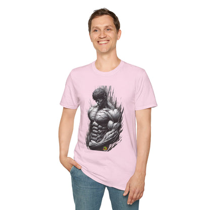 UFC T Shirt | Unleash Fierce Confidence | UFC Tee with Baki Anime Inspiration for Fitness Lovers