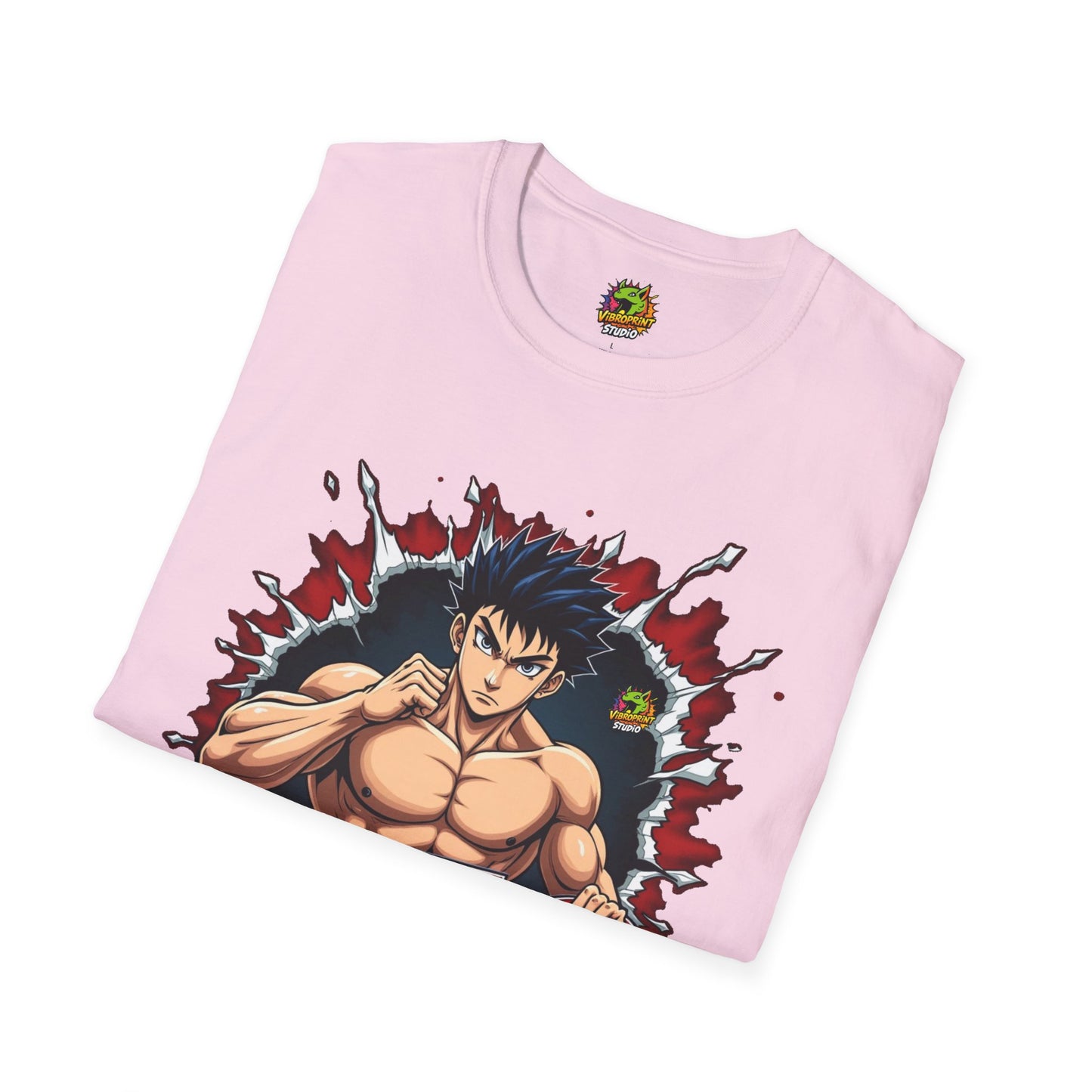 UFC T Shirt | Unleash Fierce Confidence | UFC Tee Inspired by Baki Anime for Fitness Enthusiasts