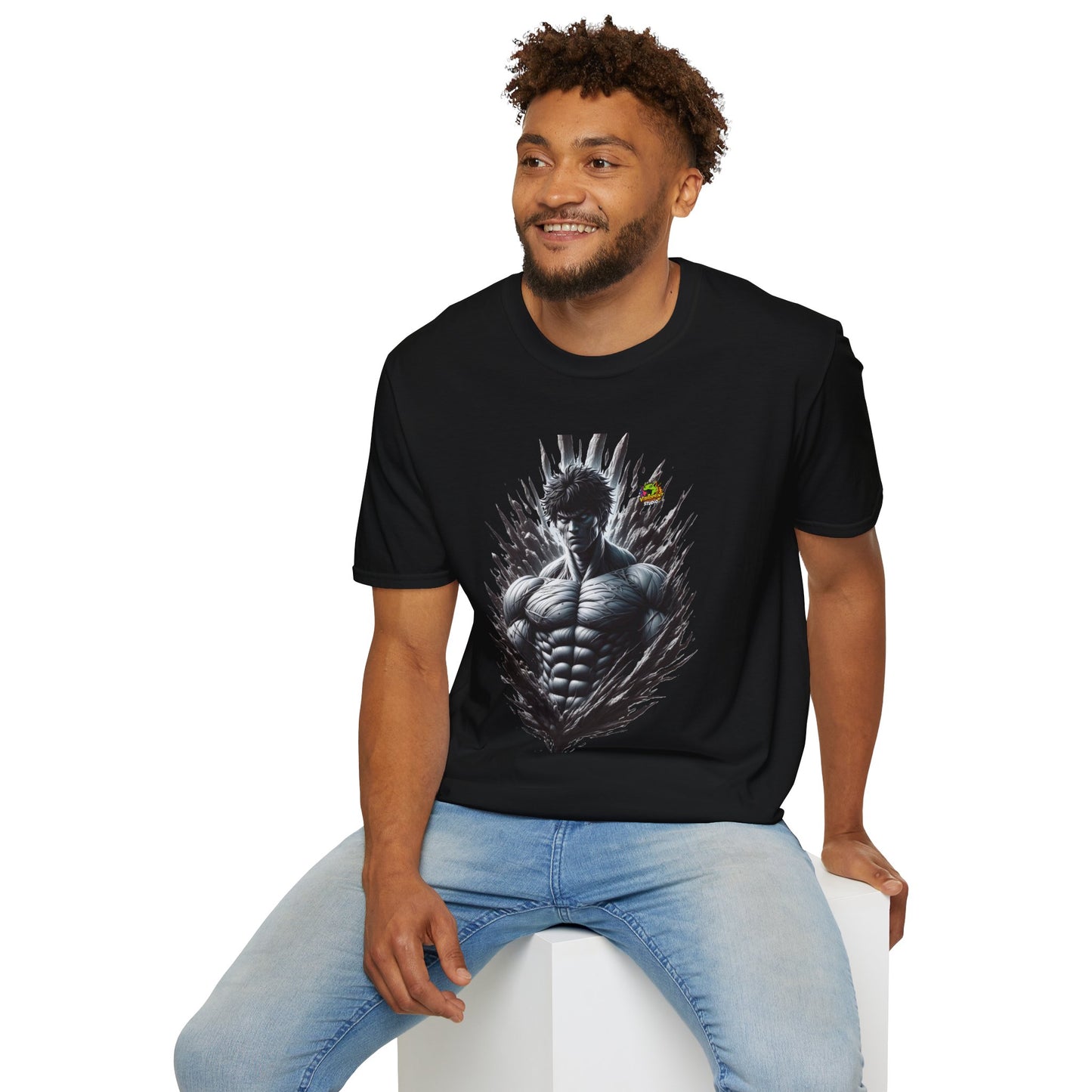 Motivational - UFC T Shirt | Unleash Fierce Confidence | Motivational UFC Tee with Baki Anime Power for Athletes - premium material. perfect gift idea. Order yours now and stand out with this exclusive piece!