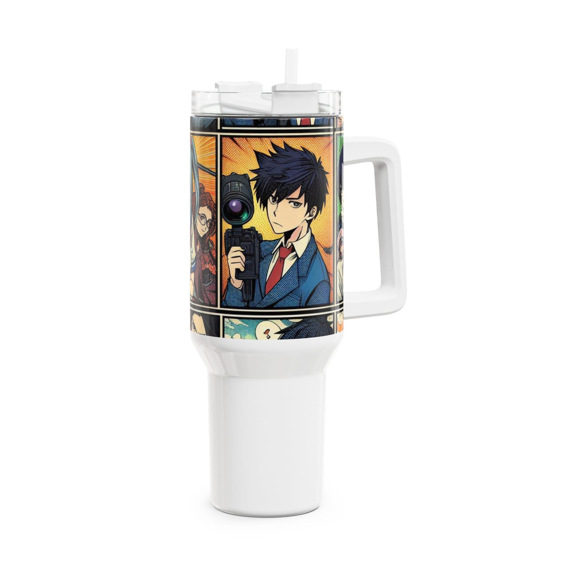 Drinkware - Stanley cup | Comics and Anime Fans Drinkware | Colorful Geek Tumbler - custom-made. limited stock. Order yours now and stand out with this exclusive piece!