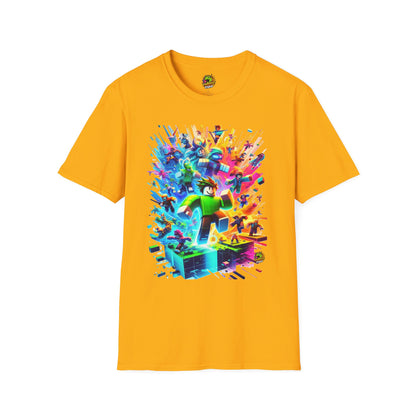 Fun - Cool Roblox Gamer Tee for Boys & Girls | Roblox Adventure Shirt | Roblox Graphic T-Shirt | Fun Gift for Roblox Lovers - custom-made. perfect gift idea. Order yours now and stand out with this exclusive piece!