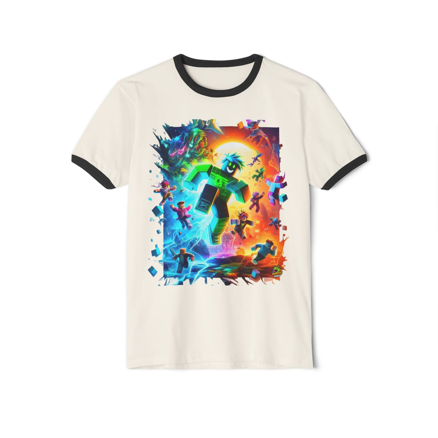 Roblox T Shirt for Gamers of All Ages | Roblox Adventure Graphic Tee | Roblox T Shirt - High Quality Image