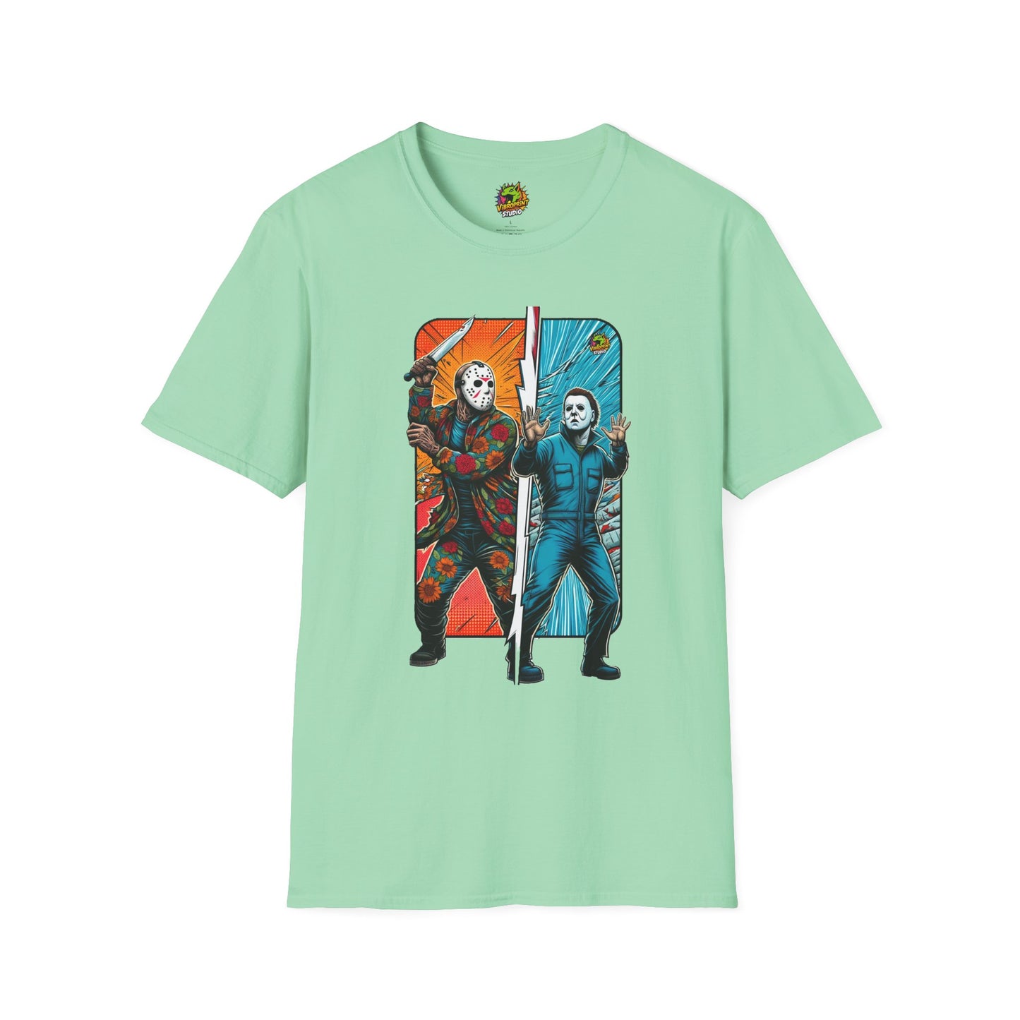 | - Jason Voorhees & Michael Myers Funny Horror Tee | Halloween Shirt - premium material. perfect gift idea. Order yours now and stand out with this exclusive piece!