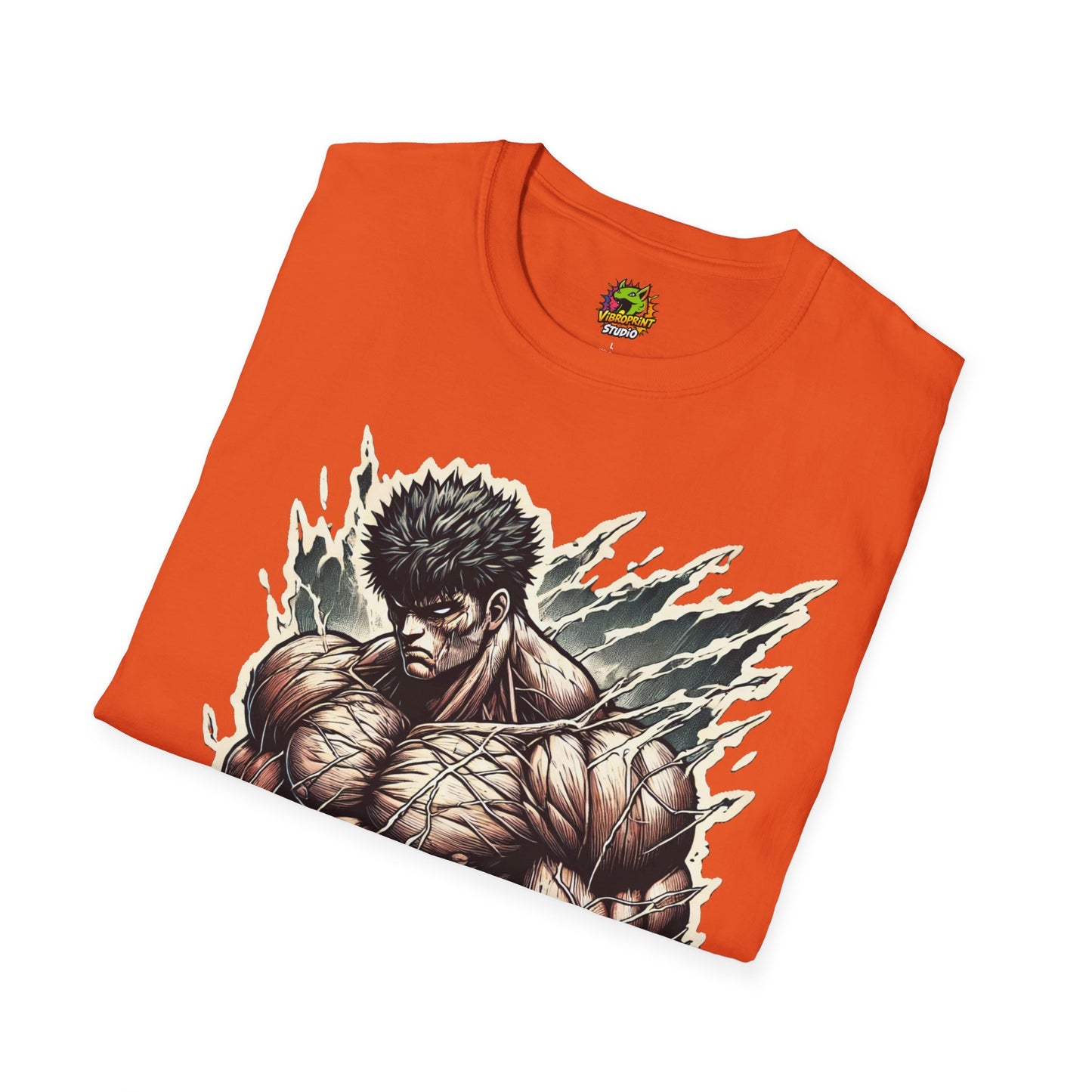 UFC T Shirt | Unleash Fierce Confidence | Motivational UFC Tee with Baki Anime Influence