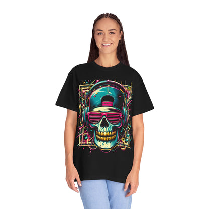 T-Shirt - Abstract Neon Graffiti Rapper Merch | Bold Street Art Explosion T-Shirt - custom-made. perfect gift idea. Order yours now and stand out with this exclusive piece!