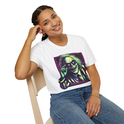 | - Beetlejuice Shirt | Beetlejuice Fan Shirt | Beetlejuice Graphic Shirt | Halloween Beetlejuice Tee - premium material. limited stock. Order yours now and stand out with this exclusive piece!