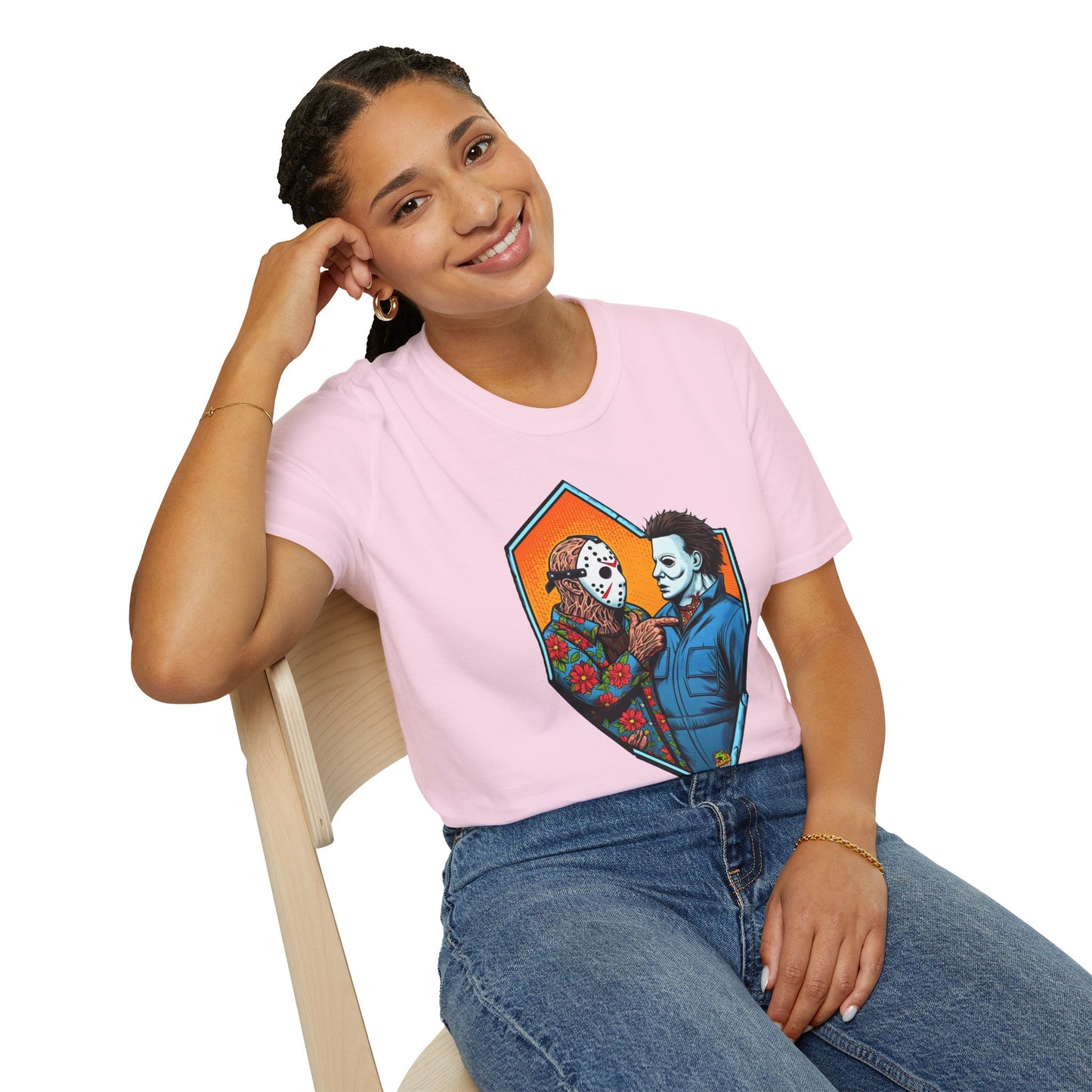 Michael Myers Vintage Shirt | Jason & Michael Funny Horror Tee