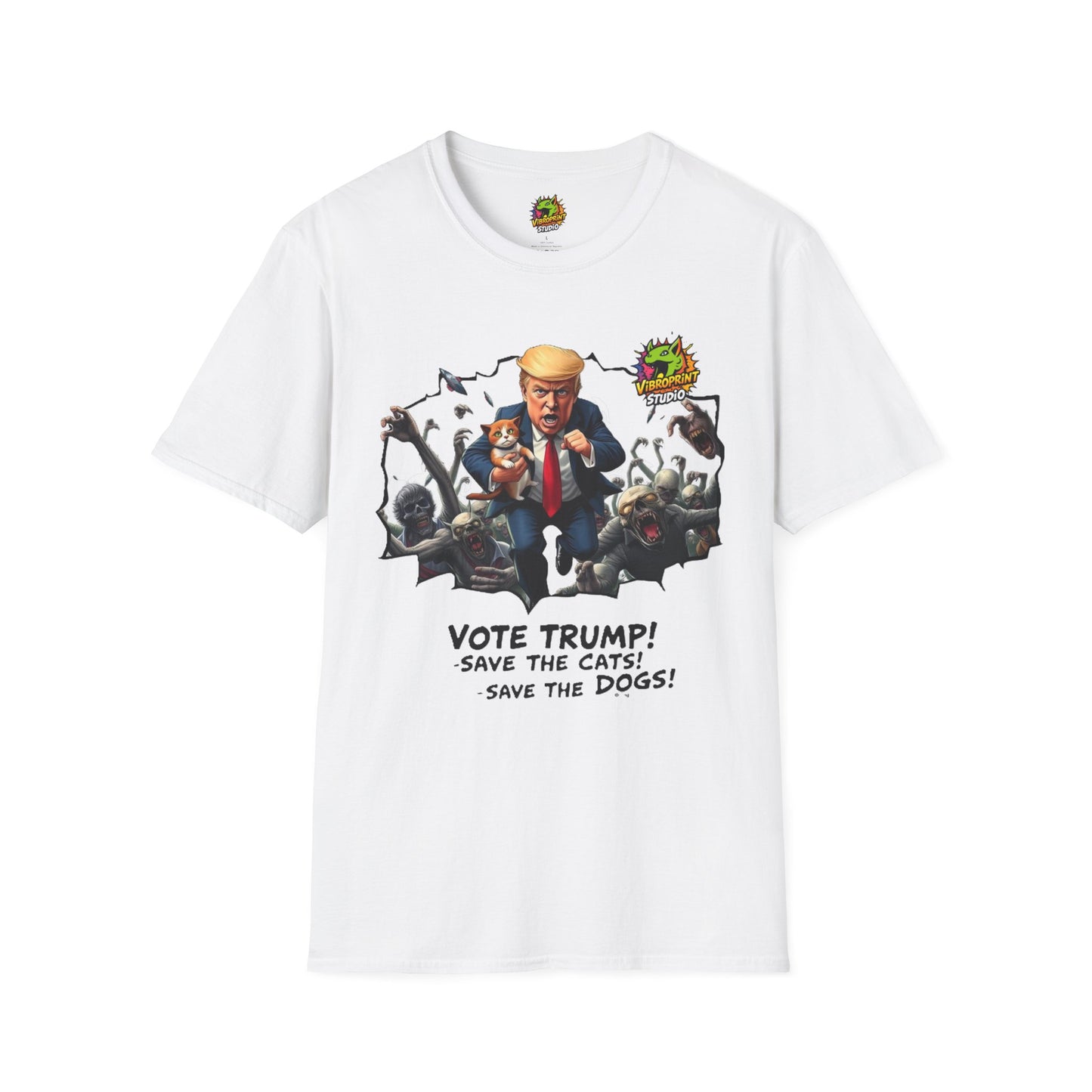 They're - They're Eating the Dogs Tee | Satire Trump Graphic T-Shirt | Funny Election Humor Shirt - custom-made. limited stock. Order yours now and stand out with this exclusive piece!