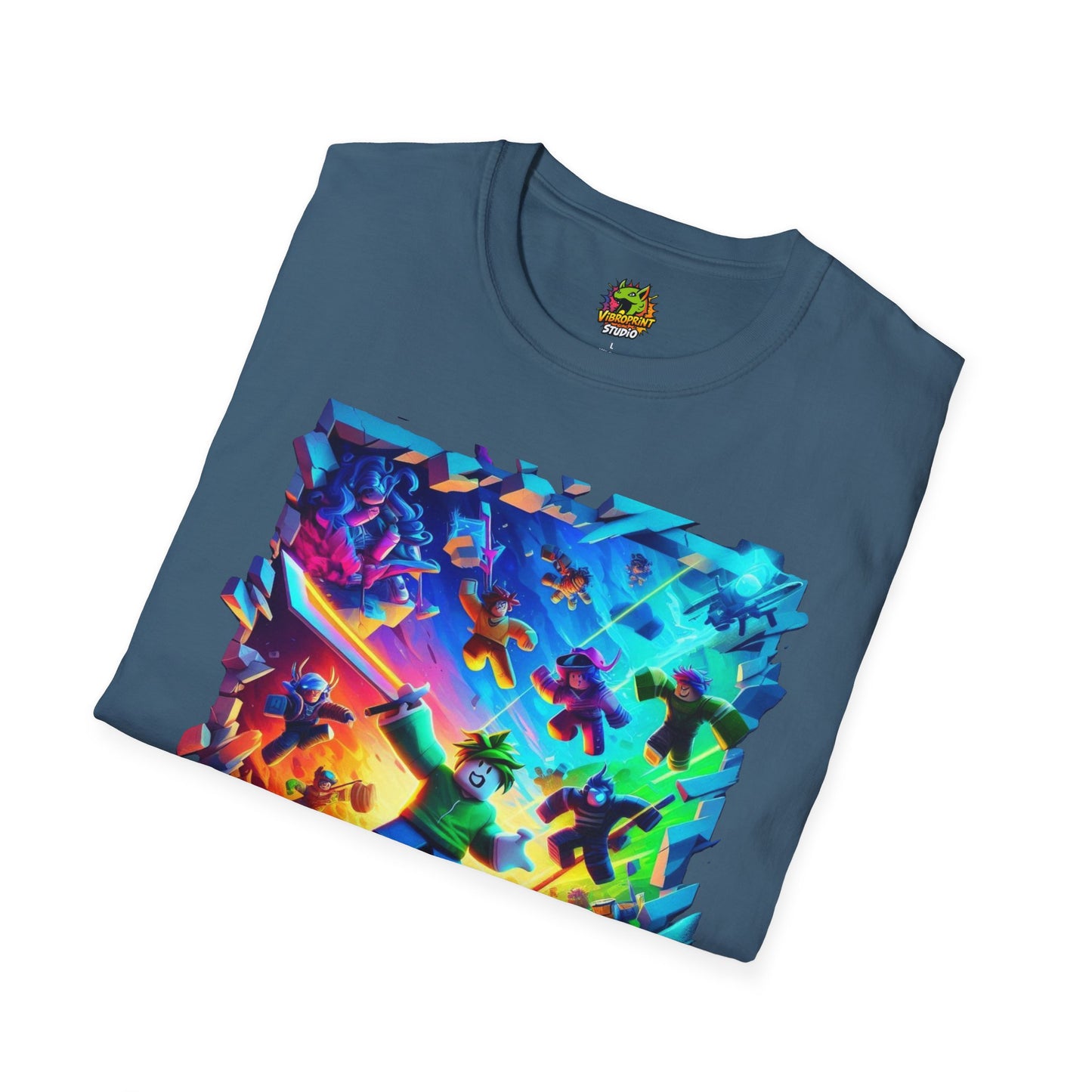 Roblox Game Lover Tee | Roblox Graphic T-Shirt for Kids | Roblox Clothing for Gamers | Cool Roblox Kids Shirt