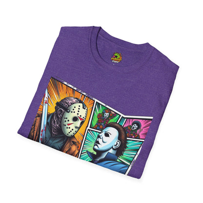 product - Jason Voorhees & Michael Myers Shirt | Funny Vintage Halloween Tee - premium material. perfect gift idea. Order yours now and stand out with this exclusive piece!