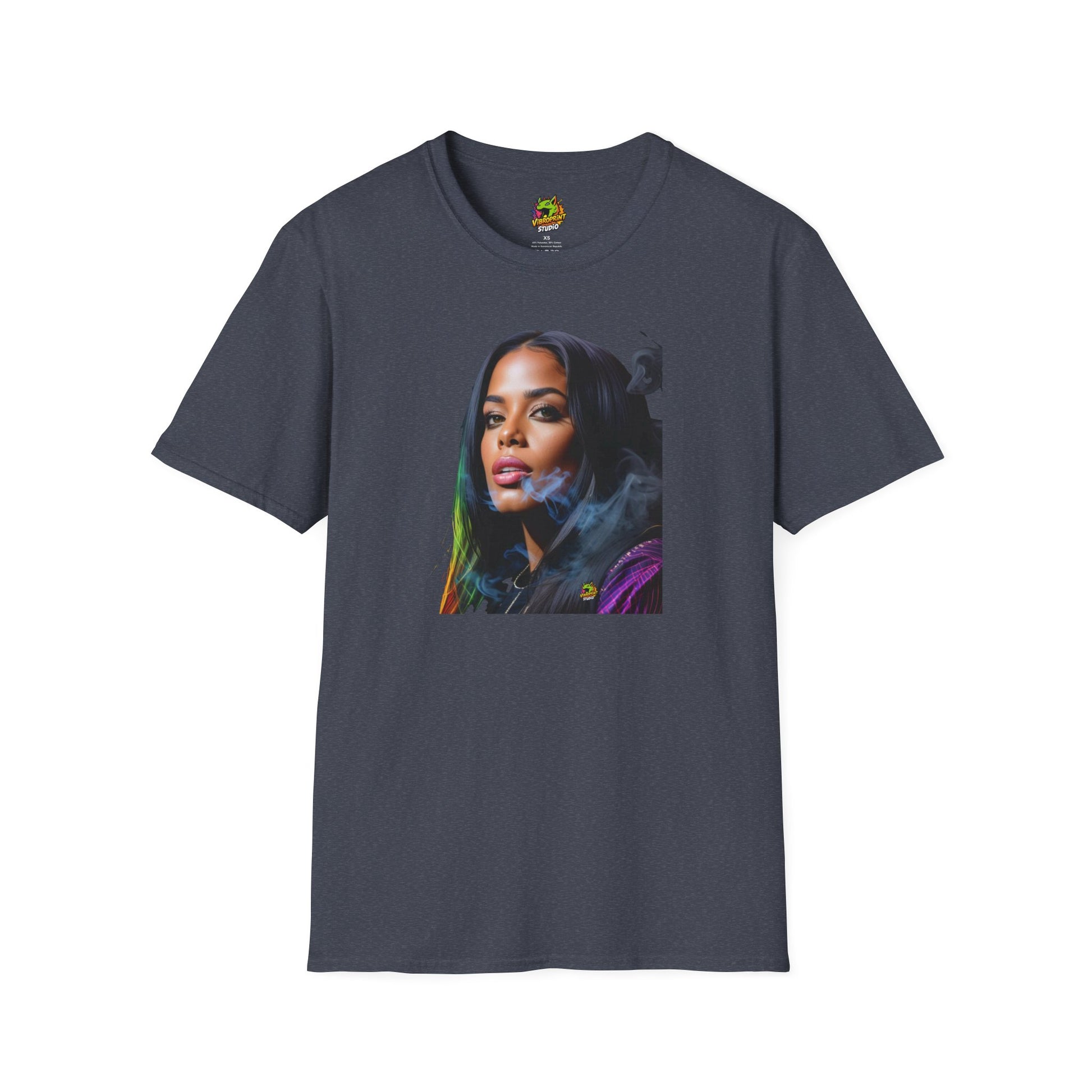 of - Aaliyah shirt | Tribute to the Queen of Urban Pop | Memorial R&B Portrait Tee - custom-made. limited stock. Order yours now and stand out with this exclusive piece!