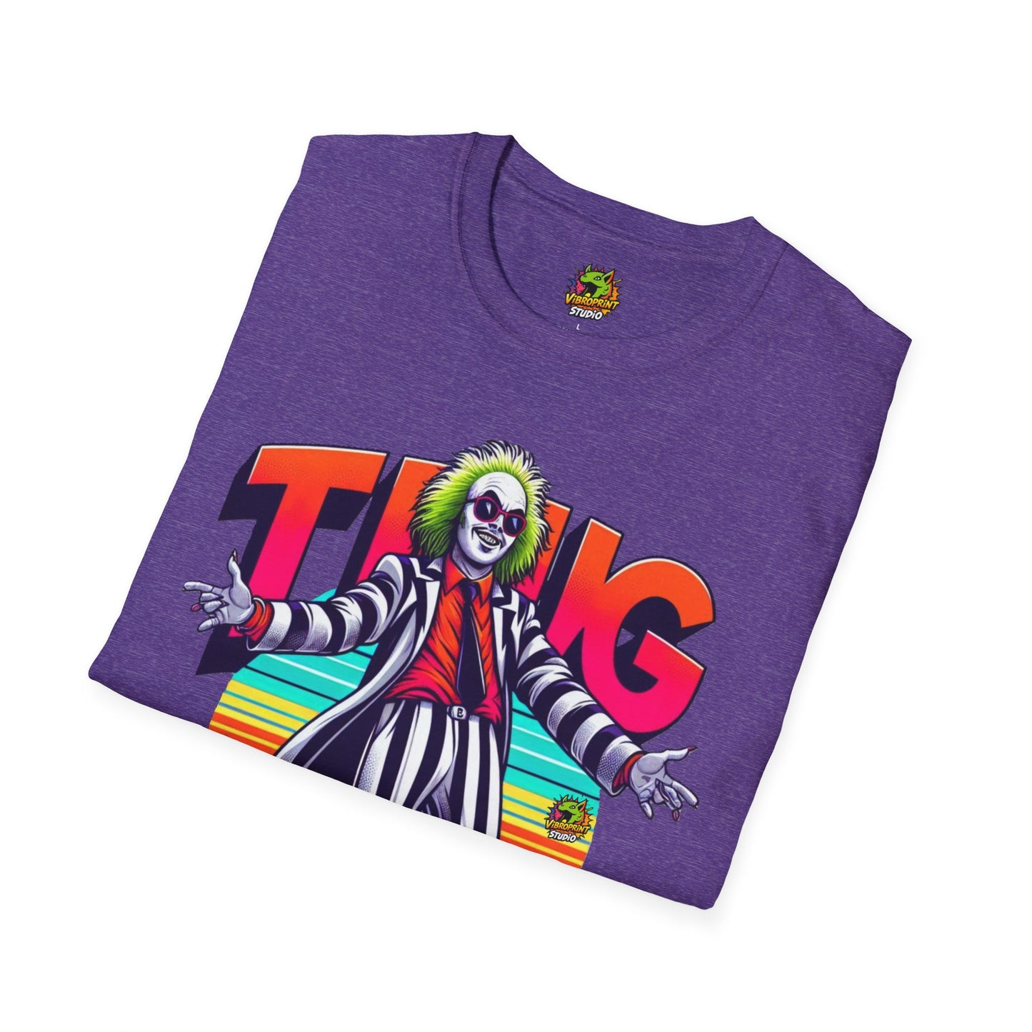 high-quality - Beetlejuice Shirt | Funny Thug Life Halloween Tee | Classic Beetlejuice T-Shirt for Fans - custom-made. perfect gift idea. Order yours now and stand out with this exclusive piece!