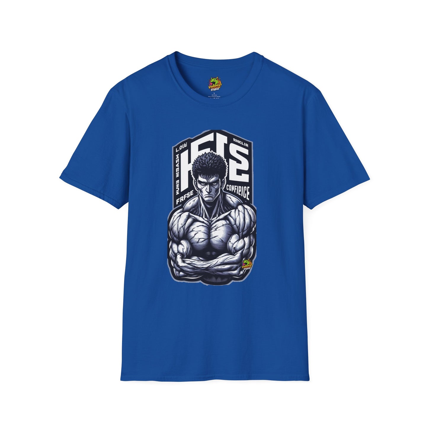 Gym - UFC T Shirt | Unleash Fierce Confidence | UFC Tee with Baki Anime Influence for Gym Enthusiasts - custom-made. perfect gift idea. Order yours now and stand out with this exclusive piece!