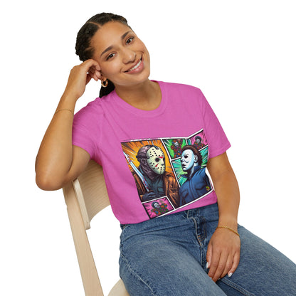 Jason Voorhees & Michael Myers Shirt | Funny Vintage Halloween Tee