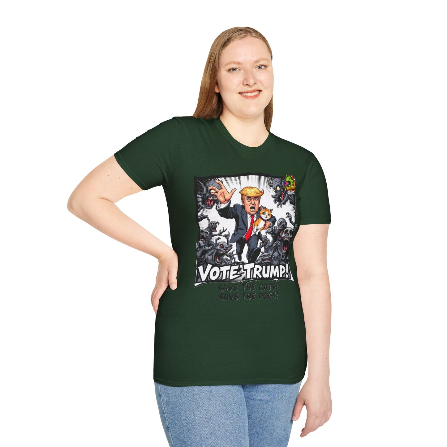 They're Eating the Dogs Tee | Satirical Political Humor Shirt | Trump Election Graphic Tee